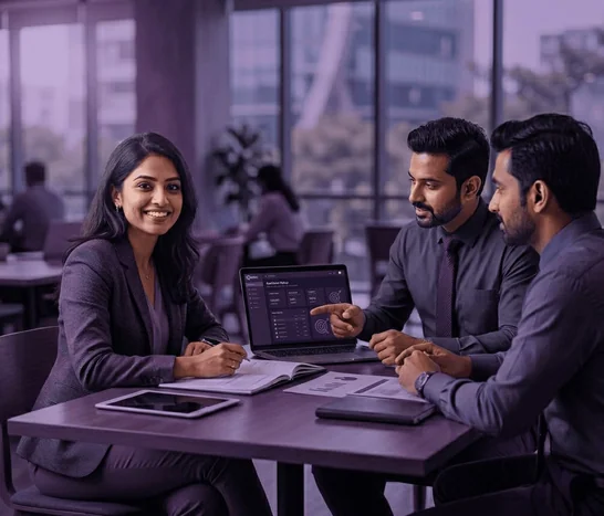 QUBIZ Team at Work